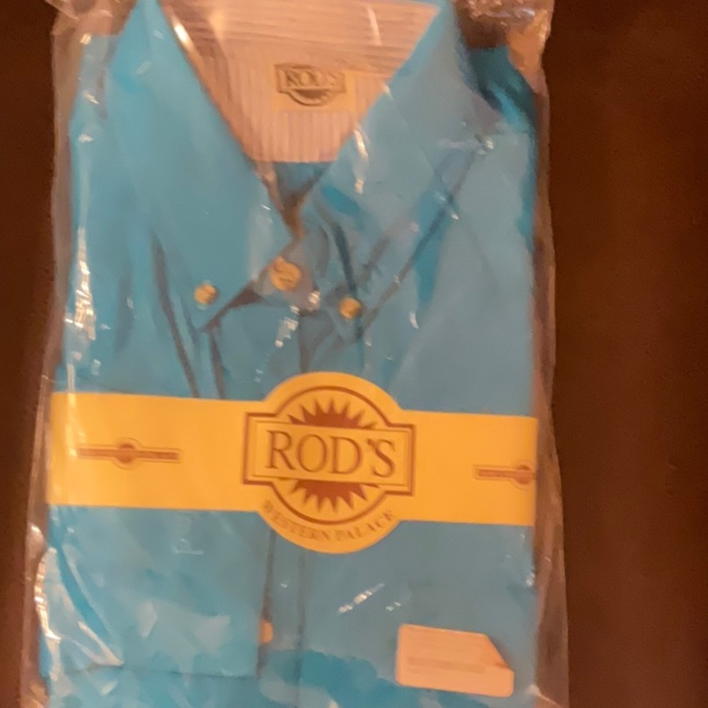 Rod’s Western Cotton Twill Button-Down Shirt